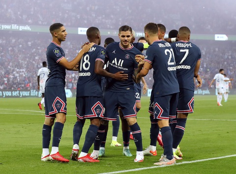 Messi không đá, Mbappe tỏa sáng đưa PSG lên đầu bảng - Ảnh 5. Messi không đá, Mbappe tỏa sáng đưa PSG lên đầu bảng - Ảnh 5.