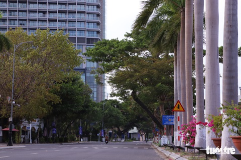 Đường phố Đà Nẵng vắng hoe trước thời điểm 7 ngày ‘ai ở đâu ở đó’ - Ảnh 6. Đường phố Đà Nẵng vắng hoe trước thời điểm 7 ngày ‘ai ở đâu ở đó’ - Ảnh 6.