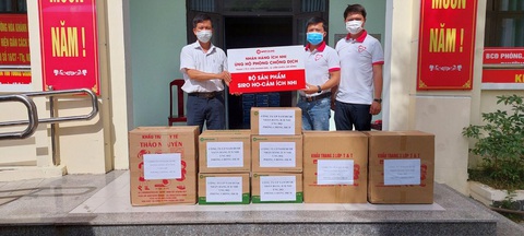 Siro ho cảm Ích Nhi ủng hộ phòng, chống dịch COVID-19 - Ảnh 3. Siro ho cảm Ích Nhi ủng hộ phòng, chống dịch COVID-19 - Ảnh 3.