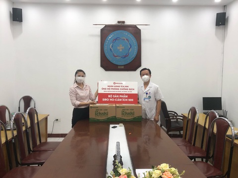 Siro ho cảm Ích Nhi ủng hộ phòng, chống dịch COVID-19 - Ảnh 4. Siro ho cảm Ích Nhi ủng hộ phòng, chống dịch COVID-19 - Ảnh 4.