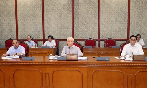 Tổng bí thư Nguyễn Phú Trọng gọi điện hỏi thăm, chỉ đạo TP.HCM chống dịch - Ảnh 1. Tổng bí thư Nguyễn Phú Trọng gọi điện hỏi thăm, chỉ đạo TP.HCM chống dịch - Ảnh 1.