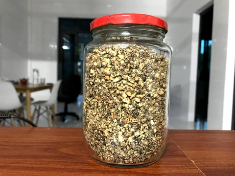 Làm muối lạc vừng ăn dân dã ngon miệng và bảo quản được rất lâu - Ảnh 4. Làm muối lạc vừng ăn dân dã ngon miệng và bảo quản được rất lâu - Ảnh 4.