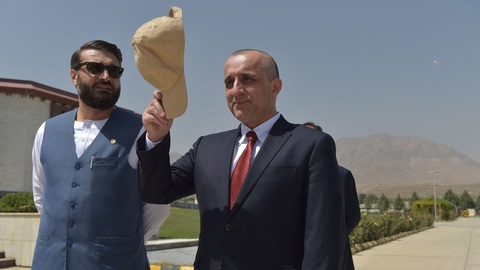 Phó tổng thống Afghanistan tuyên bố là lãnh đạo lâm thời, kêu gọi kháng chiến - Ảnh 1. Phó tổng thống Afghanistan tuyên bố là lãnh đạo lâm thời, kêu gọi kháng chiến - Ảnh 1.