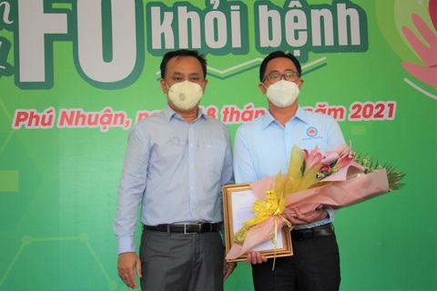 Quận Phú Nhuận ra mắt đội hình điều trị F0 tại nhà - Ảnh 2. Quận Phú Nhuận ra mắt đội hình điều trị F0 tại nhà - Ảnh 2.