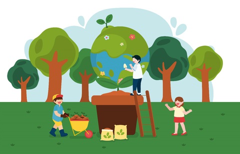 Dạy trẻ về môi trường qua chiếc ống hút giấy - Ảnh 4. Dạy trẻ về môi trường qua chiếc ống hút giấy - Ảnh 4.