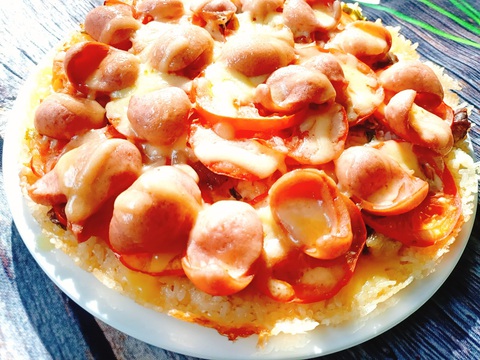 Món chuẩn Mom ngon không thể ngờ: Pizza cơm nguội - Ảnh 9. Món chuẩn Mom ngon không thể ngờ: Pizza cơm nguội - Ảnh 9.