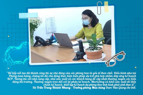 Dược Hậu Giang thực hiện phương án 3 tại chỗ phòng chống dịch - Ảnh 7. Dược Hậu Giang thực hiện phương án 3 tại chỗ phòng chống dịch - Ảnh 7.