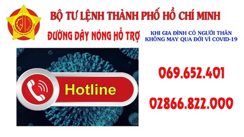 Bộ tư lệnh TP.HCM công bố đường dây nóng hỗ trợ người dân gặp khó khăn vì COVID-19 - Ảnh 1. Bộ tư lệnh TP.HCM công bố đường dây nóng hỗ trợ người dân gặp khó khăn vì COVID-19 - Ảnh 1.