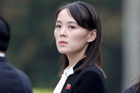 Em gái ông Kim Jong Un cảnh báo Hàn Quốc không tập trận với Mỹ - Ảnh 1. Em gái ông Kim Jong Un cảnh báo Hàn Quốc không tập trận với Mỹ - Ảnh 1.