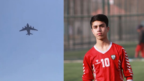 Cầu thủ 19 tuổi chết vì rơi từ máy bay trong lúc tháo chạy khỏi Afghanistan - Ảnh 1. Cầu thủ 19 tuổi chết vì rơi từ máy bay trong lúc tháo chạy khỏi Afghanistan - Ảnh 1.