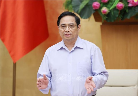 Thủ tướng Phạm Minh Chính: Tổ chức hậu cần, chăm sóc bệnh nhân COVID-19 ngay tại cơ sở - Ảnh 1. Thủ tướng Phạm Minh Chính: Tổ chức hậu cần, chăm sóc bệnh nhân COVID-19 ngay tại cơ sở - Ảnh 1.
