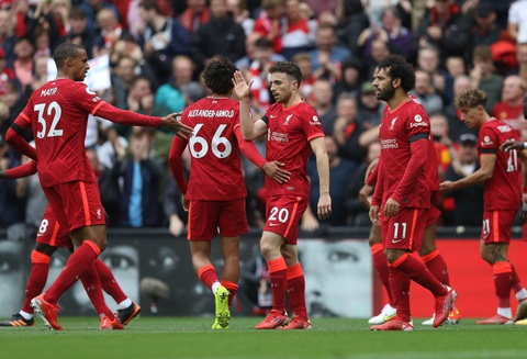 Mane và Jota lập công, Liverpool thắng trận thứ hai liên tiếp - Ảnh 1. Mane và Jota lập công, Liverpool thắng trận thứ hai liên tiếp - Ảnh 1.