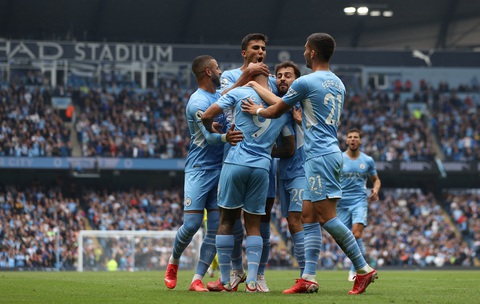 Tân binh 100 triệu bảng Grealish ‘nổ súng’, Man City thắng trận đầu tiên - Ảnh 1. Tân binh 100 triệu bảng Grealish ‘nổ súng’, Man City thắng trận đầu tiên - Ảnh 1.