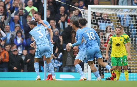 Tân binh 100 triệu bảng Grealish ‘nổ súng’, Man City thắng trận đầu tiên - Ảnh 3. Tân binh 100 triệu bảng Grealish ‘nổ súng’, Man City thắng trận đầu tiên - Ảnh 3.