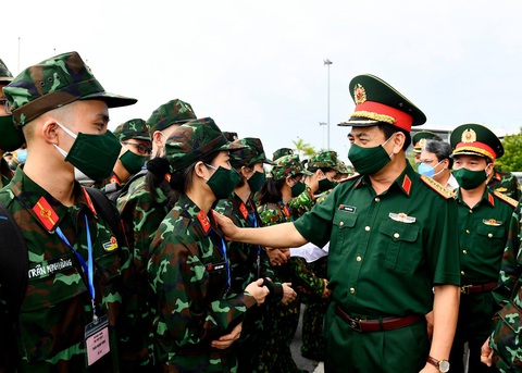 Thêm 1.100 bác sĩ, điều dưỡng, học viên Học viện Quân y đến TP.HCM chống dịch - Ảnh 3. Thêm 1.100 bác sĩ, điều dưỡng, học viên Học viện Quân y đến TP.HCM chống dịch - Ảnh 3.