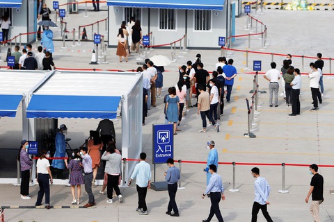 Trung Quốc không có ca nhiễm cộng đồng kể từ tháng 7 - Ảnh 1. Trung Quốc không có ca nhiễm cộng đồng kể từ tháng 7 - Ảnh 1.