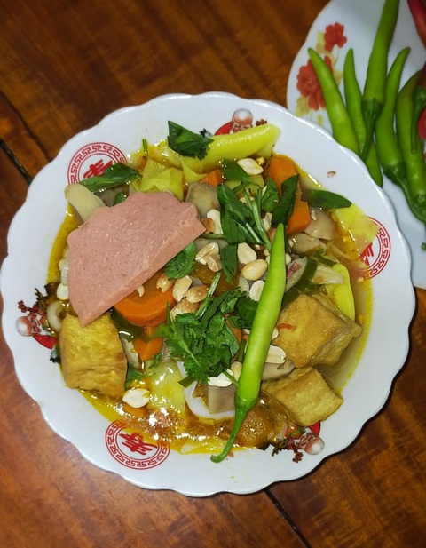 Nhớ món mì Quảng chay của mẹ ngày xưa khi còn ở quê nhà - Ảnh 3. Nhớ món mì Quảng chay của mẹ ngày xưa khi còn ở quê nhà - Ảnh 3.