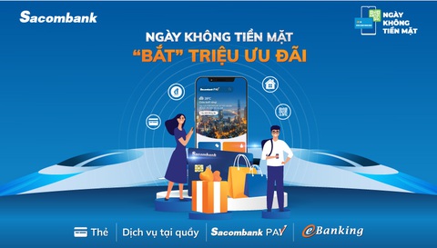 Sacombank sẽ có thêm dịch vụ, công nghệ nào để đẩy mạnh việc thanh toán không tiền mặt? - Ảnh 1. Sacombank sẽ có thêm dịch vụ, công nghệ nào để đẩy mạnh việc thanh toán không tiền mặt? - Ảnh 1.