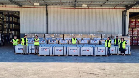 Ngoại trưởng Úc: Hơn 400.000 liều vắc xin COVID-19 đã về đến Việt Nam - Ảnh 2. Ngoại trưởng Úc: Hơn 400.000 liều vắc xin COVID-19 đã về đến Việt Nam - Ảnh 2.