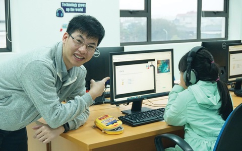Lập trình viên nhí với giấc mơ AI - Ảnh 1. Lập trình viên nhí với giấc mơ AI - Ảnh 1.