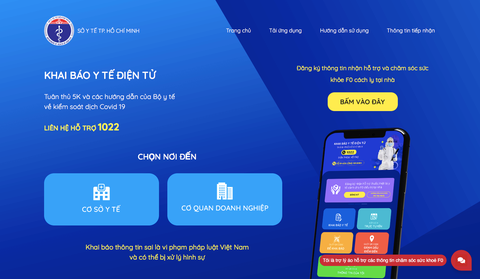 TP.HCM ra mắt ứng dụng công nghệ thông tin hỗ trợ chăm sóc F0 tại nhà - Ảnh 2. TP.HCM ra mắt ứng dụng công nghệ thông tin hỗ trợ chăm sóc F0 tại nhà - Ảnh 2.