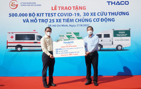 Tỉ phú Trần Bá Dương chi 800 tỉ đồng hỗ trợ chống dịch - Ảnh 1. Tỉ phú Trần Bá Dương chi 800 tỉ đồng hỗ trợ chống dịch - Ảnh 1.