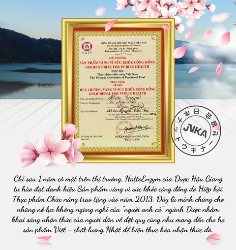 Những thành tựu nổi bật sau một thập kỉ đẩy lùi đột quỵ của NattoEnzym - Ảnh 3. Những thành tựu nổi bật sau một thập kỉ đẩy lùi đột quỵ của NattoEnzym - Ảnh 3.