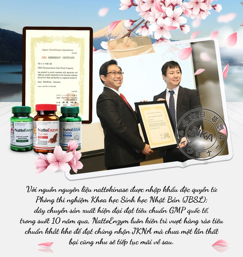 Những thành tựu nổi bật sau một thập kỉ đẩy lùi đột quỵ của NattoEnzym - Ảnh 10. Những thành tựu nổi bật sau một thập kỉ đẩy lùi đột quỵ của NattoEnzym - Ảnh 10.