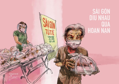 Trong gian khó có điều ngọt ngào: Những bức tranh như liều thuốc trị thương - Ảnh 12. Trong gian khó có điều ngọt ngào: Những bức tranh như liều thuốc trị thương - Ảnh 12.