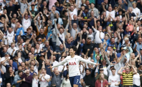 Son Heung-Min giúp Tottenham trở thành đội duy nhất toàn thắng - Ảnh 1. Son Heung-Min giúp Tottenham trở thành đội duy nhất toàn thắng - Ảnh 1.