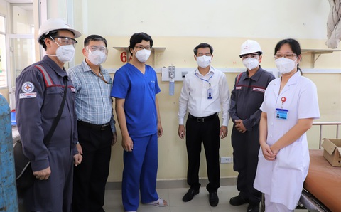 EVNGENCO 3 bàn giao Công trình Hệ thống cấp Oxy - Ảnh 1. EVNGENCO 3 bàn giao Công trình Hệ thống cấp Oxy - Ảnh 1.