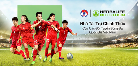 Herbalife sát cánh cùng đội tuyển chinh phục đỉnh cao - Ảnh 1. Herbalife sát cánh cùng đội tuyển chinh phục đỉnh cao - Ảnh 1.