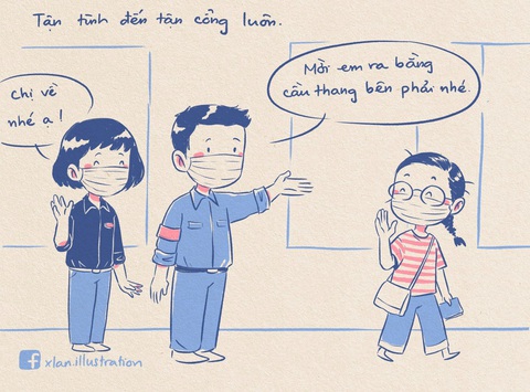 Nhật ký đi tiêm vắc xin của tác giả bộ tranh ‘em bé cách ly’ lại gây sốt - Ảnh 15. Nhật ký đi tiêm vắc xin của tác giả bộ tranh ‘em bé cách ly’ lại gây sốt - Ảnh 15.