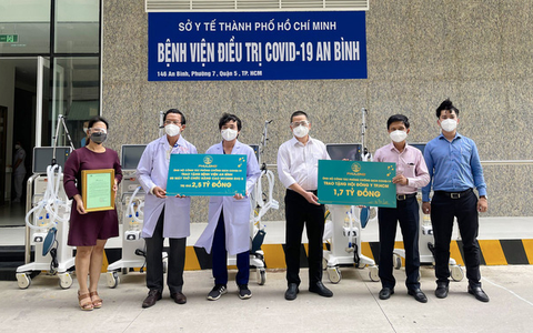 Doanh nghiệp tặng máy thở cho bệnh viện giữa lúc TP.HCM căng sức chống dịch - Ảnh 1. Doanh nghiệp tặng máy thở cho bệnh viện giữa lúc TP.HCM căng sức chống dịch - Ảnh 1.