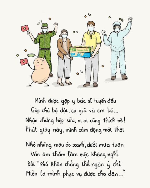 Gieo mầm yêu thương an lành giữa mùa dịch - Ảnh 2. Gieo mầm yêu thương an lành giữa mùa dịch - Ảnh 2.
