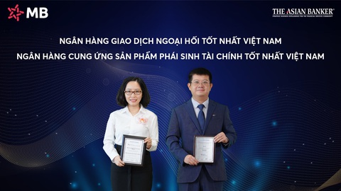 The Asian Banker vinh danh MB ba giải thưởng lớn - Ảnh 3. The Asian Banker vinh danh MB ba giải thưởng lớn - Ảnh 3.