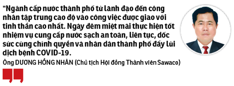 Tổng công ty Cấp nước Sài Gòn: Đảm bảo nước sạch cho người dân thành phố - Ảnh 2. Tổng công ty Cấp nước Sài Gòn: Đảm bảo nước sạch cho người dân thành phố - Ảnh 2.