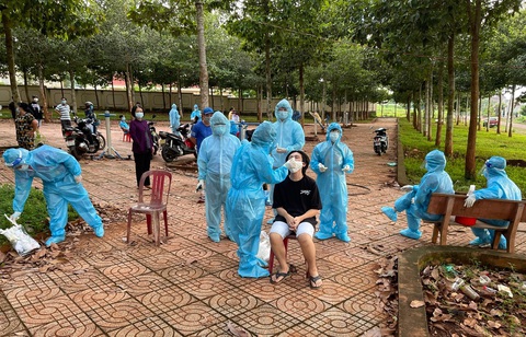 Bình Phước: Giãn cách xã hội thêm 7 ngày tại huyện Lộc Ninh, nhiều biện pháp tăng cường - Ảnh 1. Bình Phước: Giãn cách xã hội thêm 7 ngày tại huyện Lộc Ninh, nhiều biện pháp tăng cường - Ảnh 1.