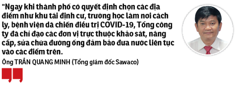 Tổng công ty Cấp nước Sài Gòn: Đảm bảo nước sạch cho người dân thành phố - Ảnh 3. Tổng công ty Cấp nước Sài Gòn: Đảm bảo nước sạch cho người dân thành phố - Ảnh 3.