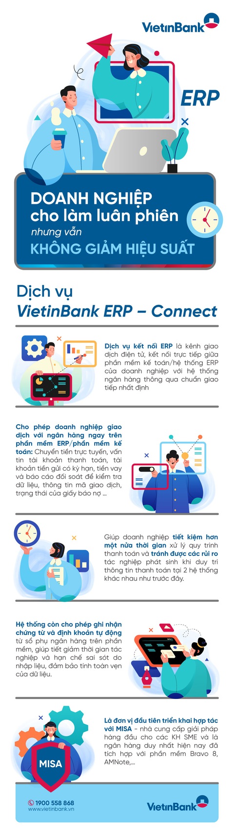 Giải pháp nào để doanh nghiệp làm luân phiên nhưng không giảm hiệu suất? - Ảnh 1.