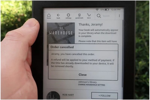 Cách trả lại ebook đã mua trên máy đọc sách Kindle - Ảnh 3. Cách trả lại ebook đã mua trên máy đọc sách Kindle - Ảnh 3.