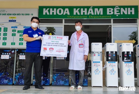 Thêm máy lọc nước, bệnh viện mừng vì giảm rác thải nhựa cho môi trường mùa COVID - Ảnh 5. Thêm máy lọc nước, bệnh viện mừng vì giảm rác thải nhựa cho môi trường mùa COVID - Ảnh 5.