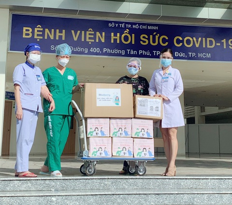 Blissberry tiếp sức các nữ y - bác sĩ tuyến đầu chống dịch - Ảnh 1. Blissberry tiếp sức các nữ y - bác sĩ tuyến đầu chống dịch - Ảnh 1.