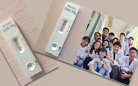 Tình người nơi tuyến đầu chống dịch: Em hai vạch rồi thầy ơi - Ảnh 1. Tình người nơi tuyến đầu chống dịch: Em hai vạch rồi thầy ơi - Ảnh 1.