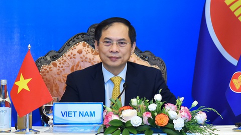 Mỹ cam kết vắc xin COVID-19, nêu vấn đề Biển Đông tại cuộc họp với ASEAN - Ảnh 1. Mỹ cam kết vắc xin COVID-19, nêu vấn đề Biển Đông tại cuộc họp với ASEAN - Ảnh 1.