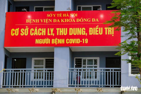 Hà Nội: Khu tái định cư Đền Lừ 3 bắt đầu tiếp nhận bệnh nhân COVID-19 - Ảnh 2. Hà Nội: Khu tái định cư Đền Lừ 3 bắt đầu tiếp nhận bệnh nhân COVID-19 - Ảnh 2.