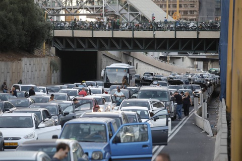 Israel thu phí tắc đường ở Tel Aviv - Ảnh 1. Israel thu phí tắc đường ở Tel Aviv - Ảnh 1.