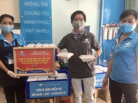 SBVN tài trợ hàng chục tấn nhu yếu phẩm trong đại dịch COVID-19 - Ảnh 1. SBVN tài trợ hàng chục tấn nhu yếu phẩm trong đại dịch COVID-19 - Ảnh 1.
