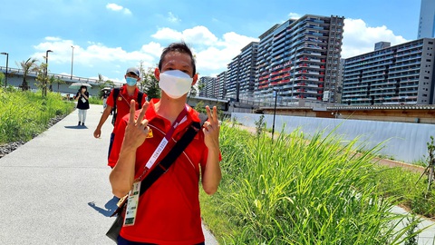 Đoàn thể thao Việt Nam lên đường về nước, chia tay Olympic Tokyo 2020 - Ảnh 2. Đoàn thể thao Việt Nam lên đường về nước, chia tay Olympic Tokyo 2020 - Ảnh 2.