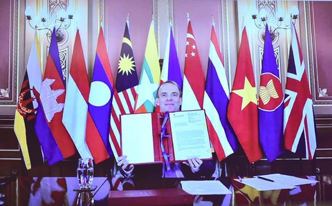 Anh nhấn mạnh nâng cao năng lực chấp pháp trên biển cùng ASEAN - Ảnh 1. Anh nhấn mạnh nâng cao năng lực chấp pháp trên biển cùng ASEAN - Ảnh 1.
